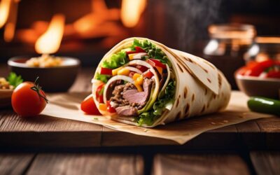 Ile waży duży kebab w tortilli i czy warto go zamówić?