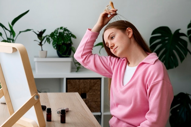 Jak wydobyć skręt włosów kosmetyki potrzebne do pielęgnacji loków?